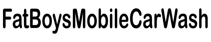 Fat Boys Mobile Car Wash Logo